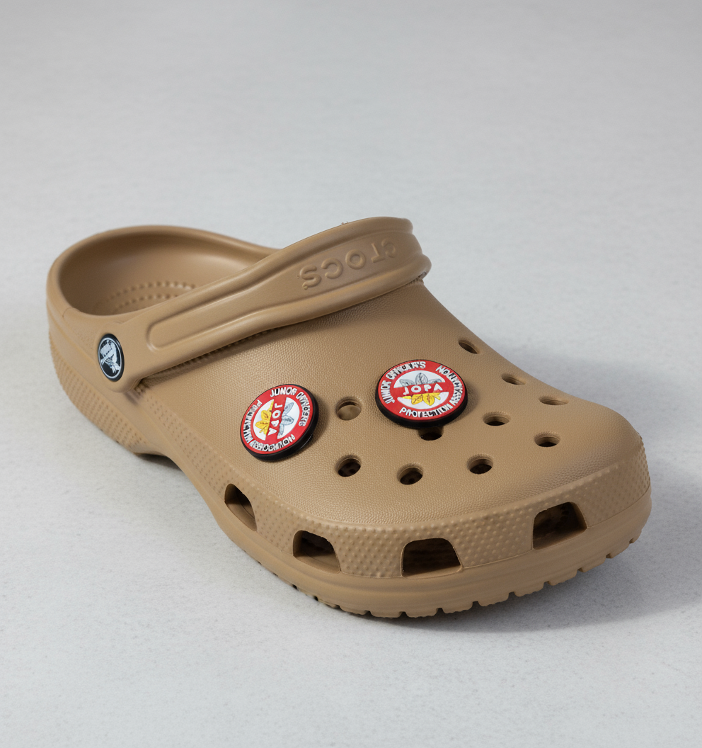 JOPA charm on Crocs - View 1